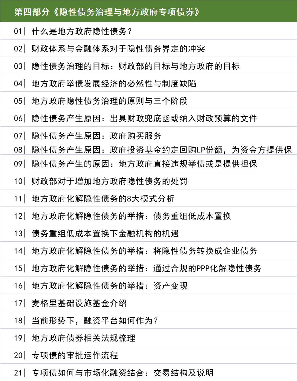 图片[8]-宋光辉 地方政府投融资大全（26小时 视频课程）-股坨坨